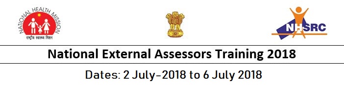 National External Assessors Training July 2018