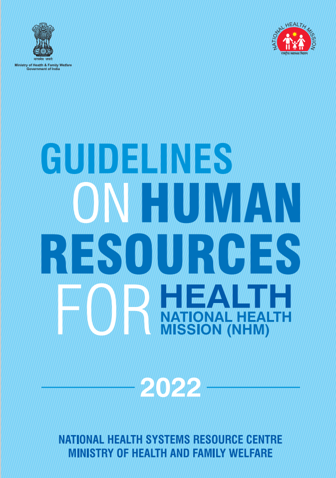 Guidelines on Human Resources for Health for National Health Mission (NHM)