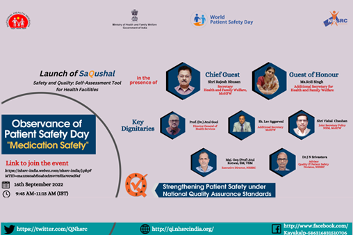 Webinar on World Patient Safety Day